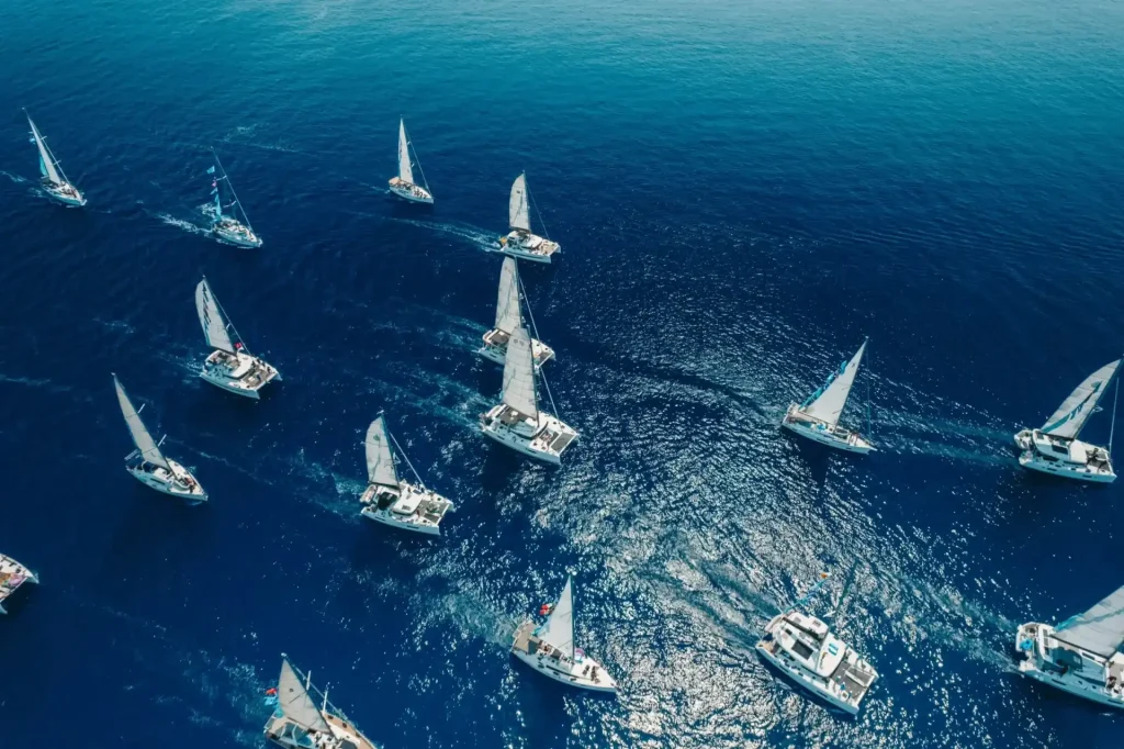 Quarterdeck skippers navigating sailing yachts